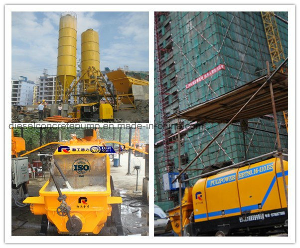 110m Vertical Pumping Distance Electric Portable Concrete Pump (HBT60.13.90S)