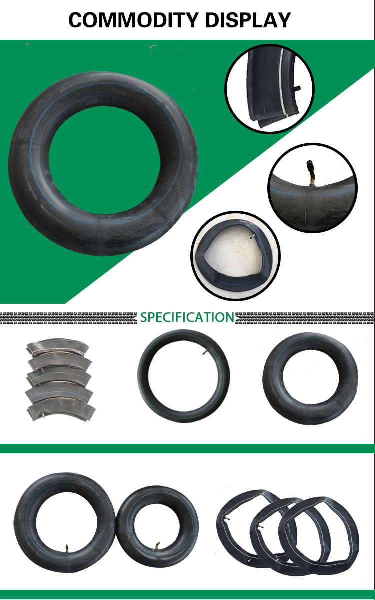 High Quality Motorcycle Tire 3.00-18 Inner Tube