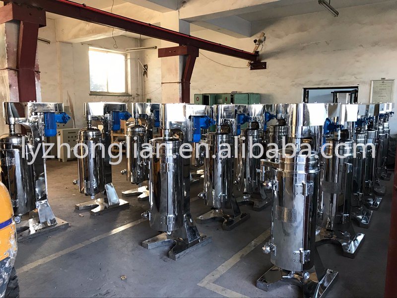 Gq105j High Speed Liquid Solid Separation Plant Oil Centrifuge Machine