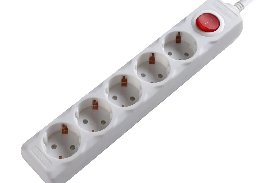 Manufacture Surge Protector Multiple Extension Power Strip Electrical Socket (RE5W)