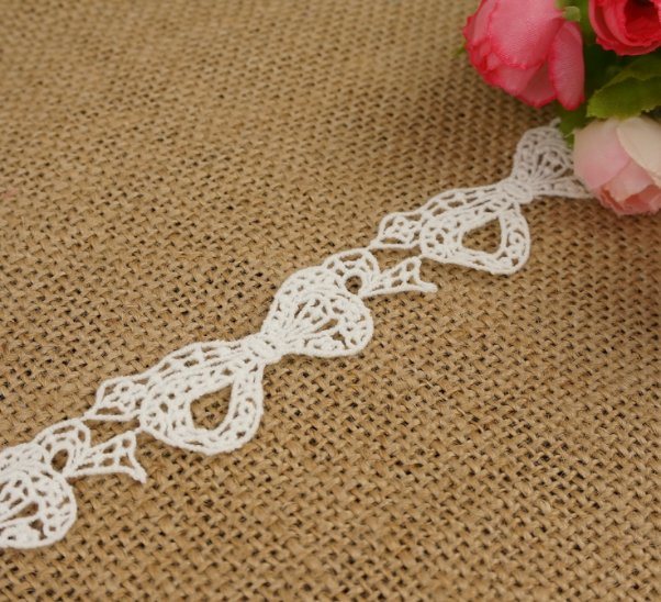 More Design Choice Chemical Embroidery Lace for Accessory