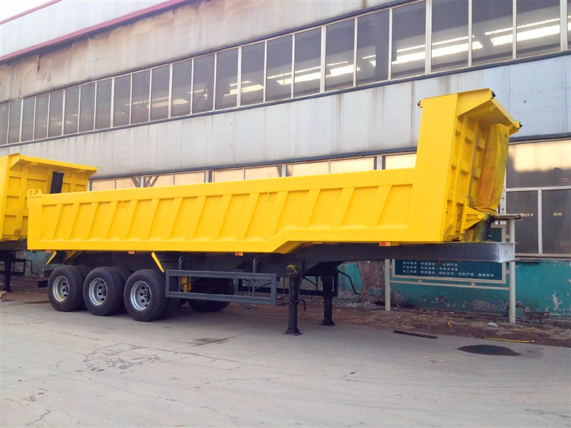 China Durable Tipper Trailer/Dump Trailer/Tipper Truck 3 Axle