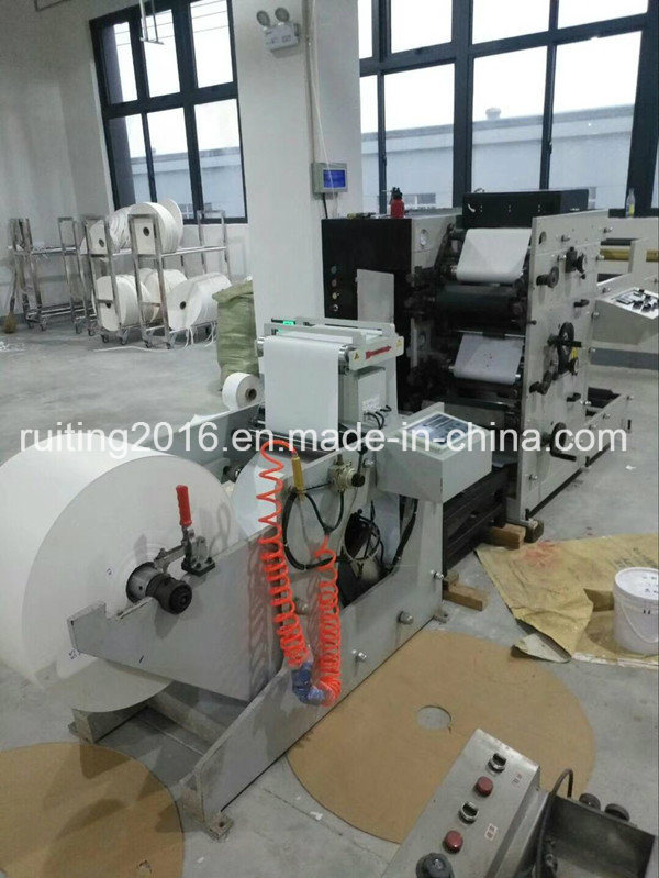 Jumbol Roll Independent Unwind 2 Color Paper Straw Flexo Printing Machine