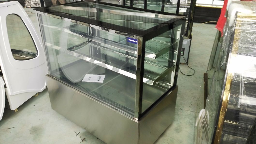 Market Series Refrigerated Bakery Case Cooler Stainless