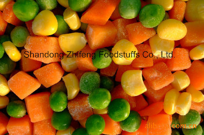 2017 IQF Frozen Mixed Vegetables with High Quality