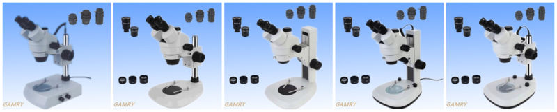 Szm0745t Series with Different Type Stand Stereo Zoom Microscope (Szm0745t)