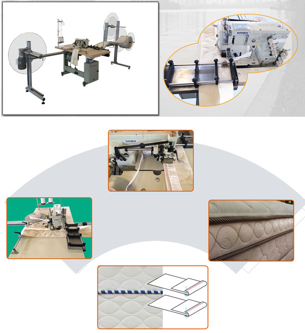 Model Cff Auto Faux Tape Mattress Machine