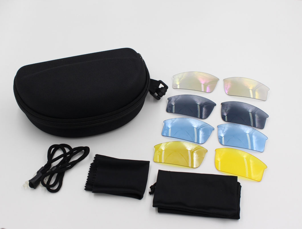 China Manufacturer Men's Sport Sunglasses Brands Best Sports Goggles