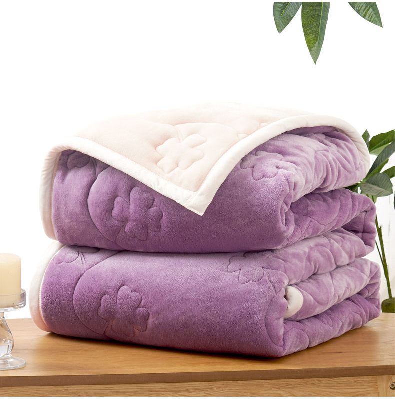 Polyester Fleece Quilt Polyester Fleece Quilt