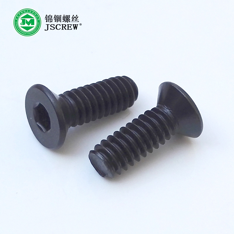 1/4 Harden Black Hex Socket Flat Head Machine Micro Bolt