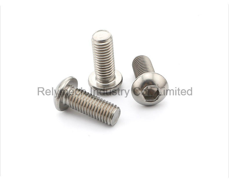 Stainless Steel Hex Socket Pan Head Cap Machine Screw M6-M10