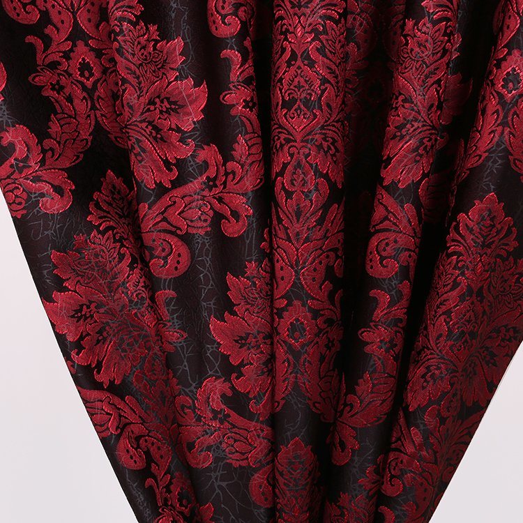 Modern New Style Bedroom Livingroom Printed Polyester Curtain Window Curtain