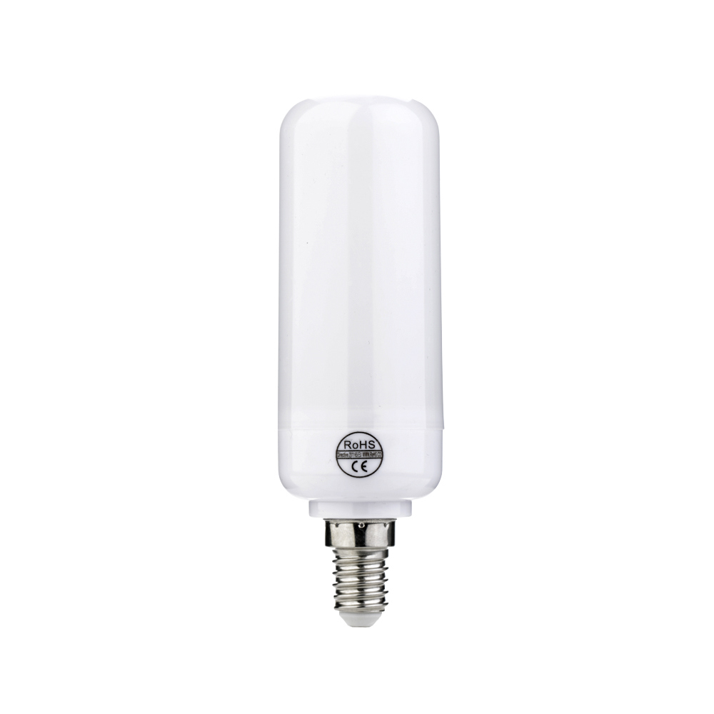 E14 5W Flame Lamp with 3 Modes+Gravity Sensor LED Fire Flame Bulb Vintage Flickering Lamps