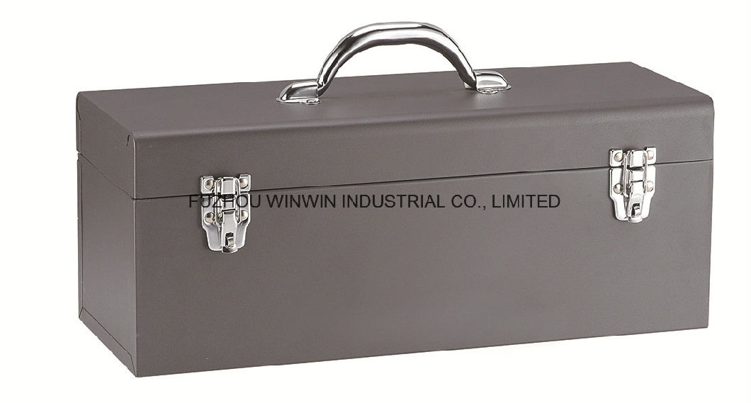 Steel Toolbox with One Inside Tray (WW-TB101L)