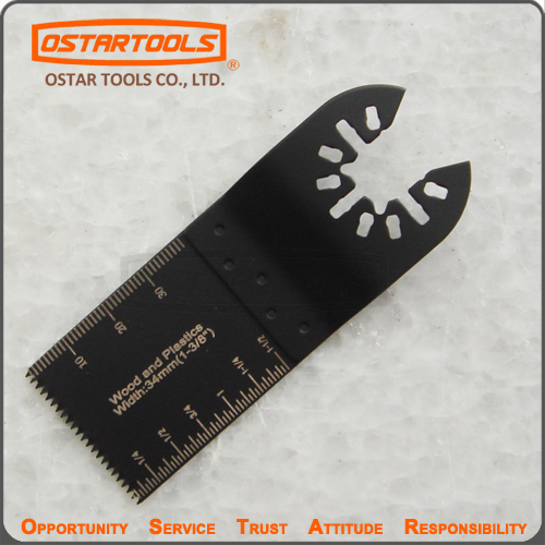 34mm Hcs Flush Cut Standard Tooth Multi Function Oscillating Saw Blades