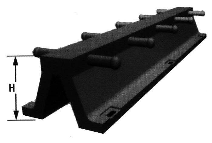 Dock Ladder Type Rubber Fender