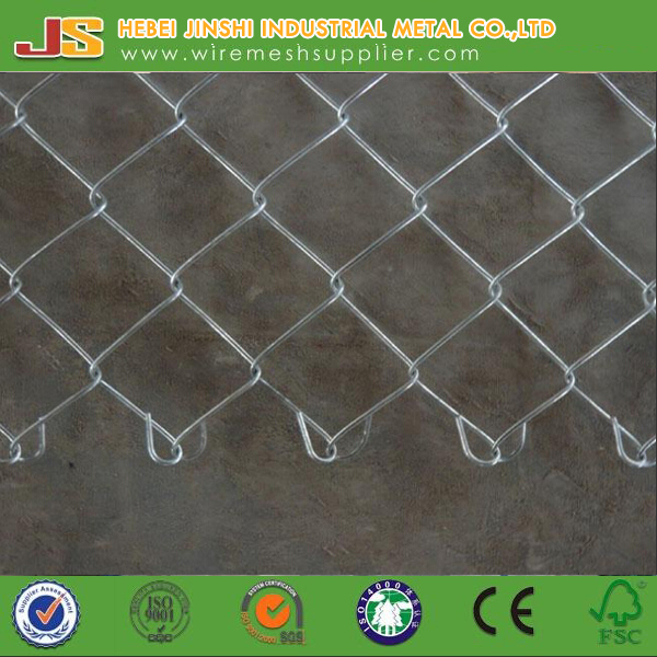 Galvanized Security Chain Link Fencing