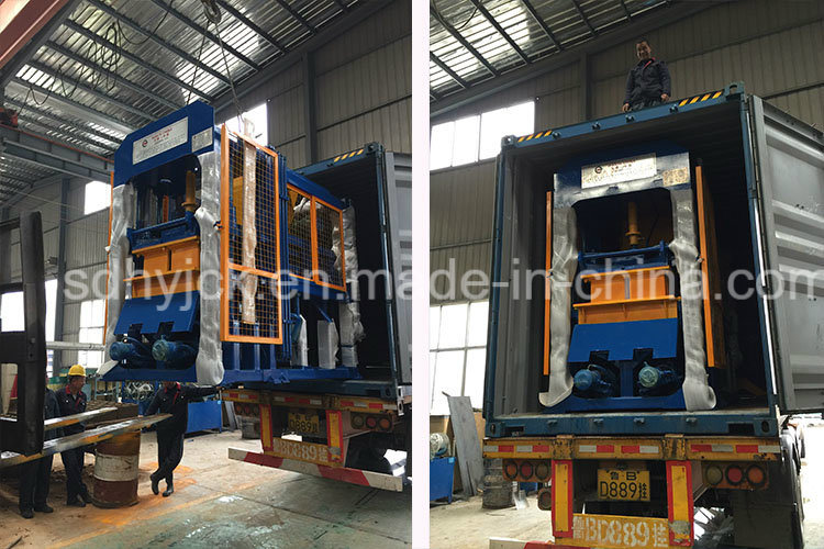 Qt8-15 Road Construction Equipment of Automatic Hydraulic Concrete Block Machine