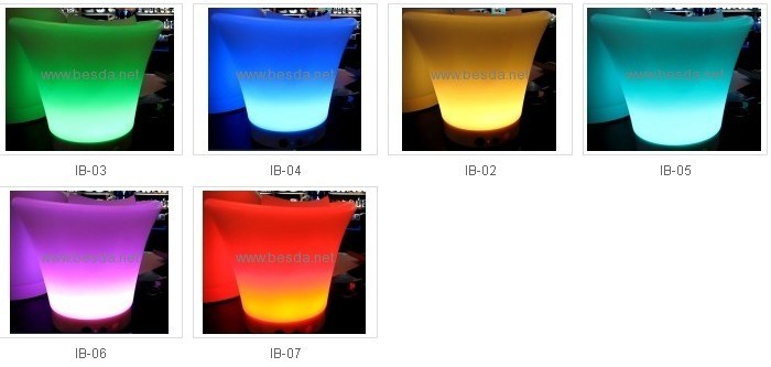 LED Ice Bucket Ice Bucket Promotion Beer Bucket Wine Bucket