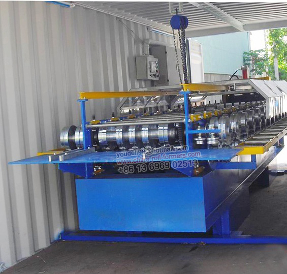 High Quality Standing Seam Metal Roofing Forming Machine in China