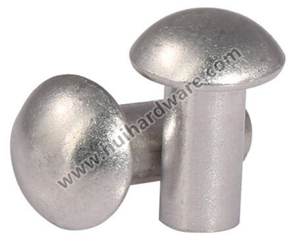 Factory Supply Round Oval Solid Aluminum Rivet Custom Rivets