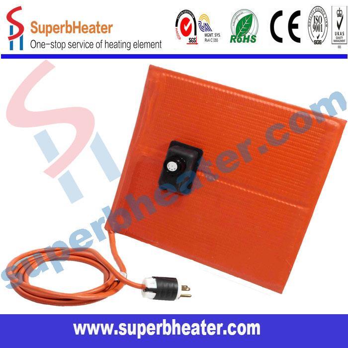 Industrial Irregular Shape Flexible Silicone Rubber Belt Heater with Ce