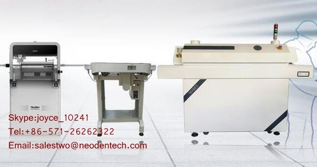 SMT Line Neoden3V+ Solder Paste Printer Pm3040+ Reflow Oven T962A