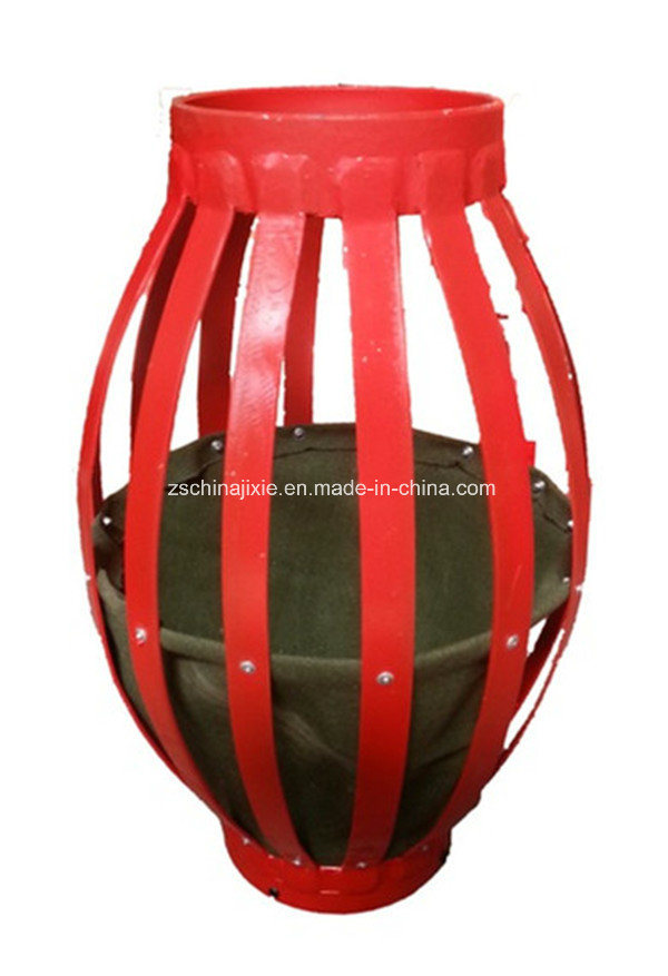 Downhole Cementing Slip on Canvas Steel Finger Casing Cement Basket