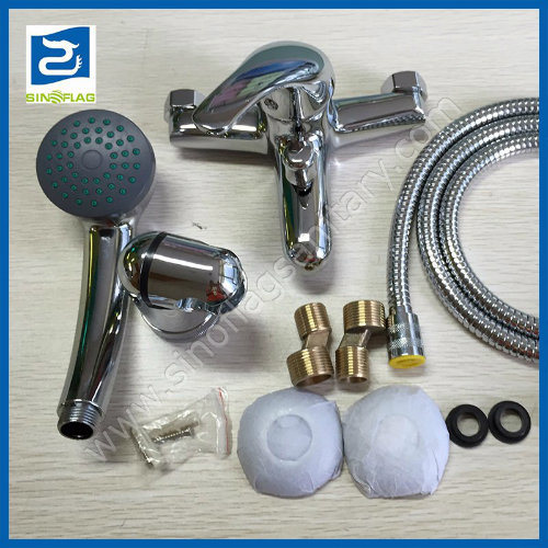 Brass Deck Single Lever Bathroom Bathtub Faucet