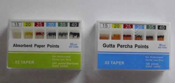 02 Gutta Percha Points Orthodontic Material for Dental Filling Use