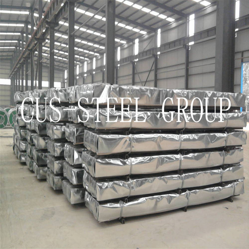 Zero Spangle Shine Galvanized Metal Roofing Plate/Corrugated Gi Roofing Sheet