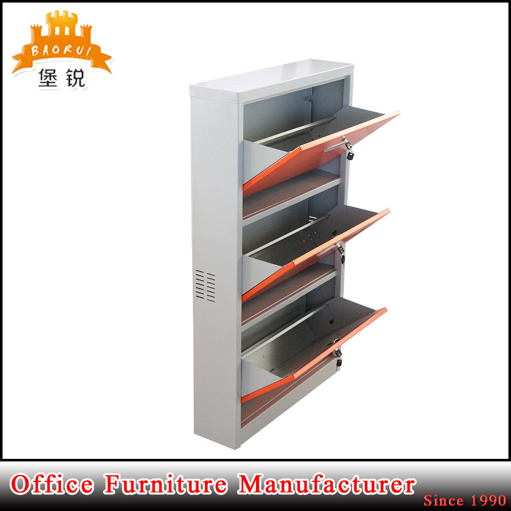 Metal Shoes Cabinet for Office Home Use