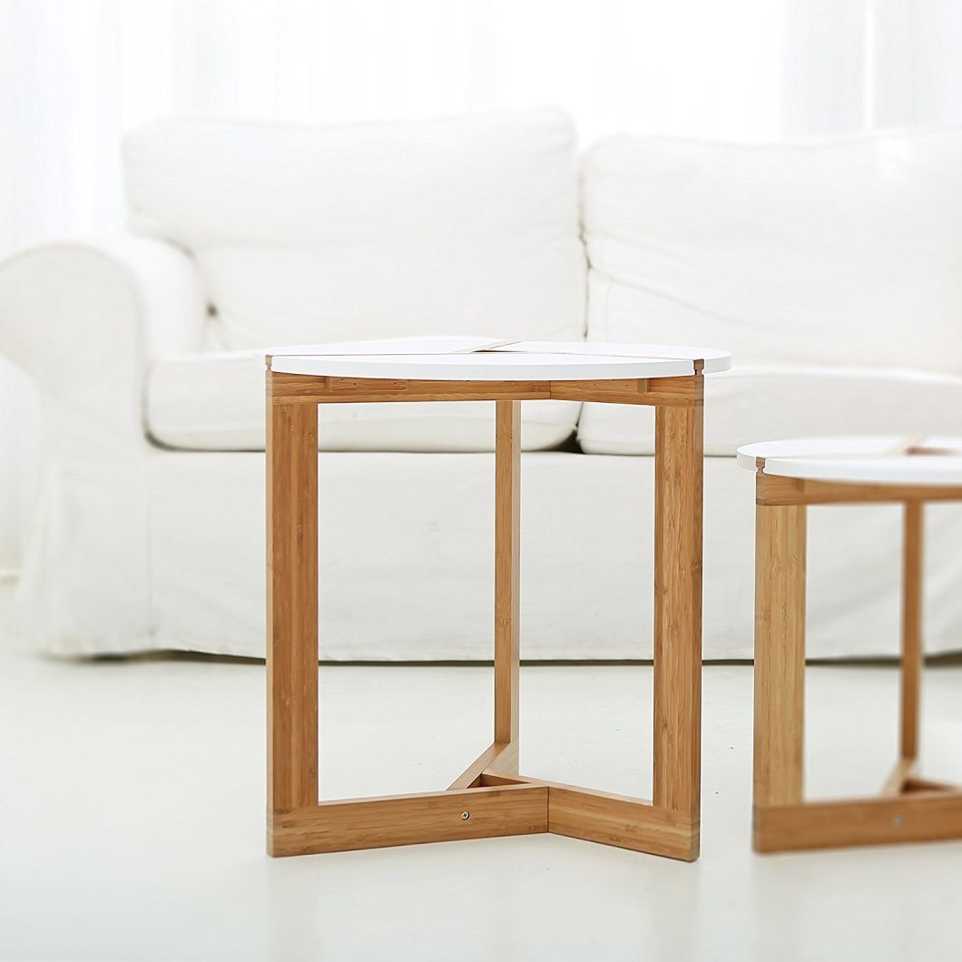 Modern Design Living Room Bamboo Coffee / Tea Table