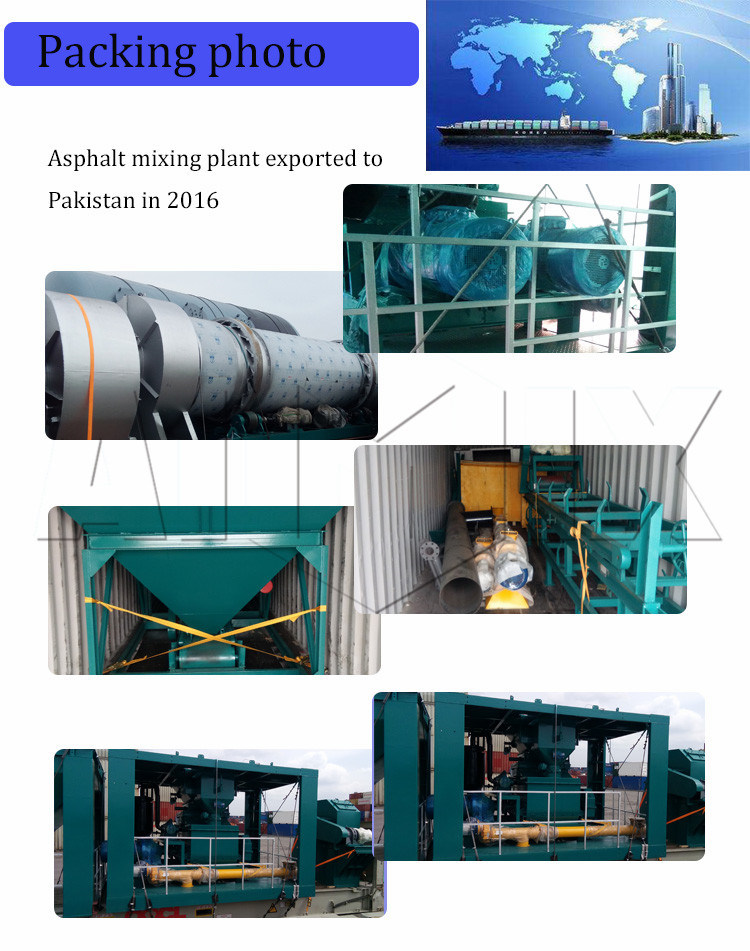 Mobile Automatic Asphalt Mixing Plant (LB40 40t/H) for Sale