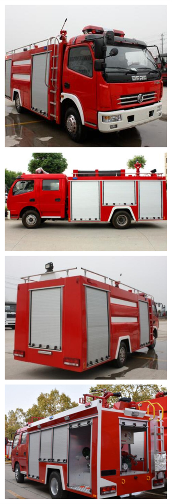 China Made Forest Fire Fighting Truck Famous Brand Dongfeng Fire Escape Truck Hot Sale 4m3 Fire Truck