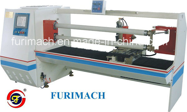 Quality Double Shafts Automatic Cutting Machine/BOPP Tape Cutting Machine