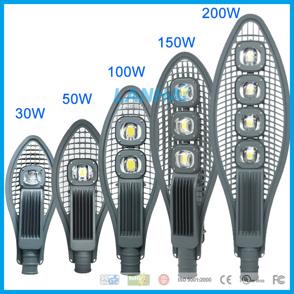 Tennis Racket Shape Outdoor Lighting 20W 30W 50W 60W 80W 100W 120W 150W 200W Garden Road Lamp LED Street Light