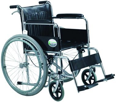 Stainless Steel Manual Wheelchair for Hospital (SLV-D4031)