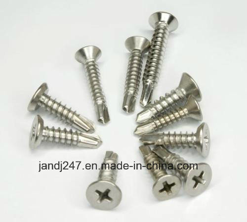 Cross Recessed Countersunk Head Self-Drilling Tapping Screw