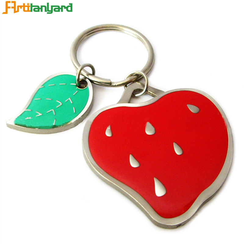 Colorful Customized Fashion Metal Keychain