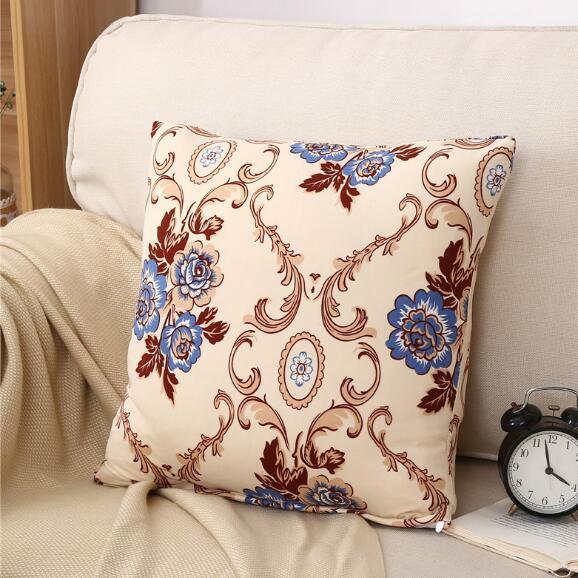 Cushion Case Throw Hotel Home Pillow Cover Decorative Pillows Flower