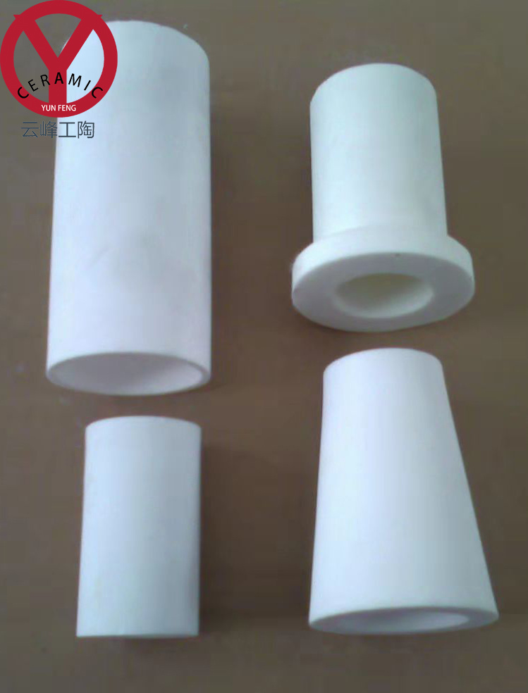 60 Degree Bend of 92% Alumina Ceramic Pipe