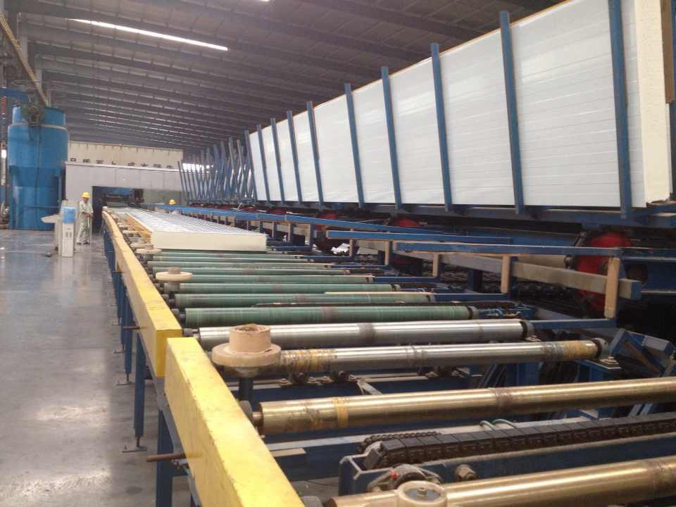 Automatic Continuous and Discontinuous PU Sandwich Panel Production Line