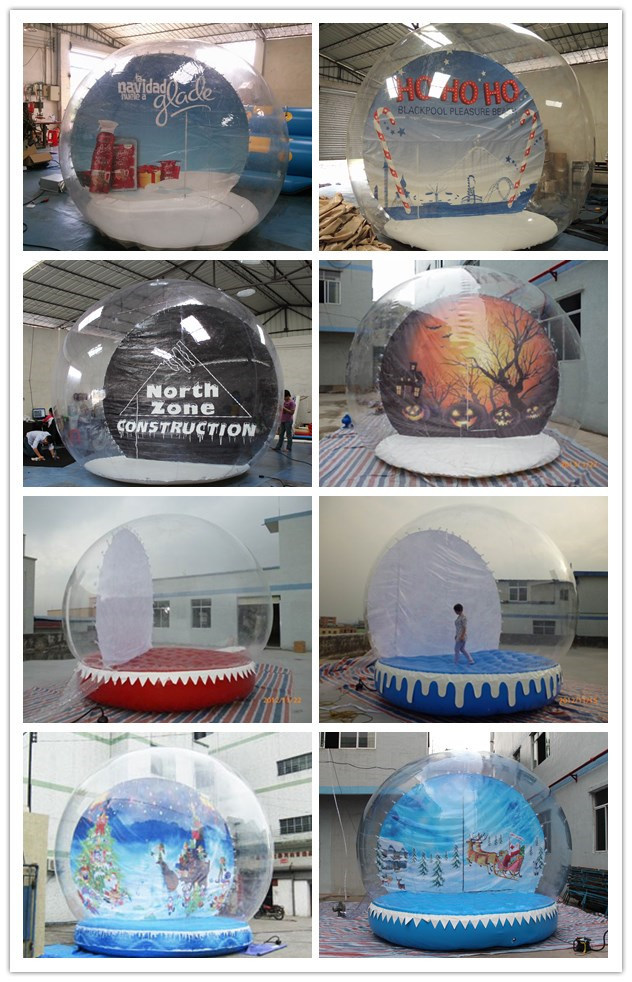 Inflatable Snow Globe for Promotion or Exhibition