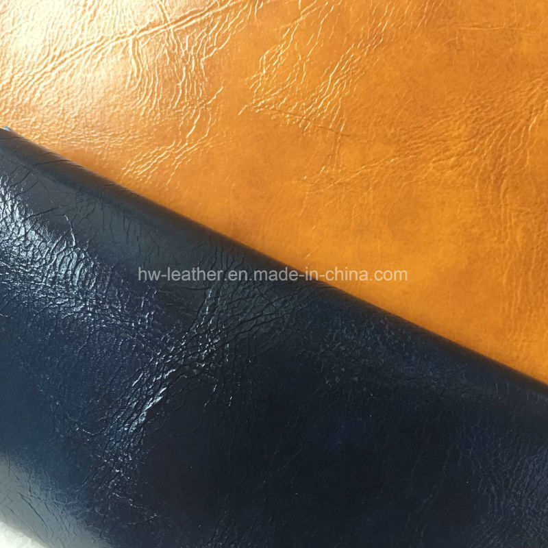 Durable Oily PVC Leather for Furniture Sofa Making