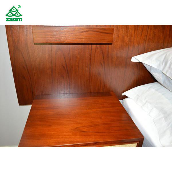 Luxury Island Resorts Hotel Room Furniture Teak Wood Finished Warm Color