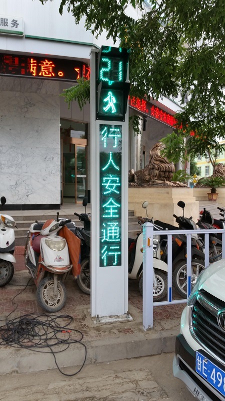 High Luminance Red & Amber & Green LED Flashing Traffic Signal