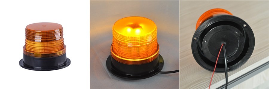 Amber LED Emergency Strobe Beacon Light for Ambulance