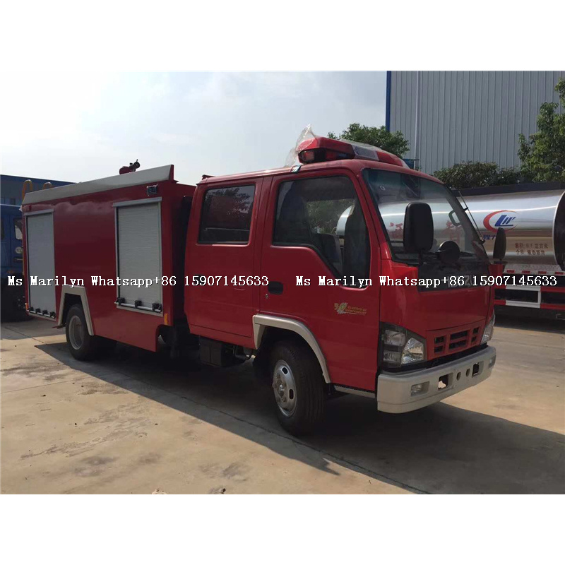 Isuzu 6 Wheels Fire Truck Siren, Firefighting Truck, Fire Engine