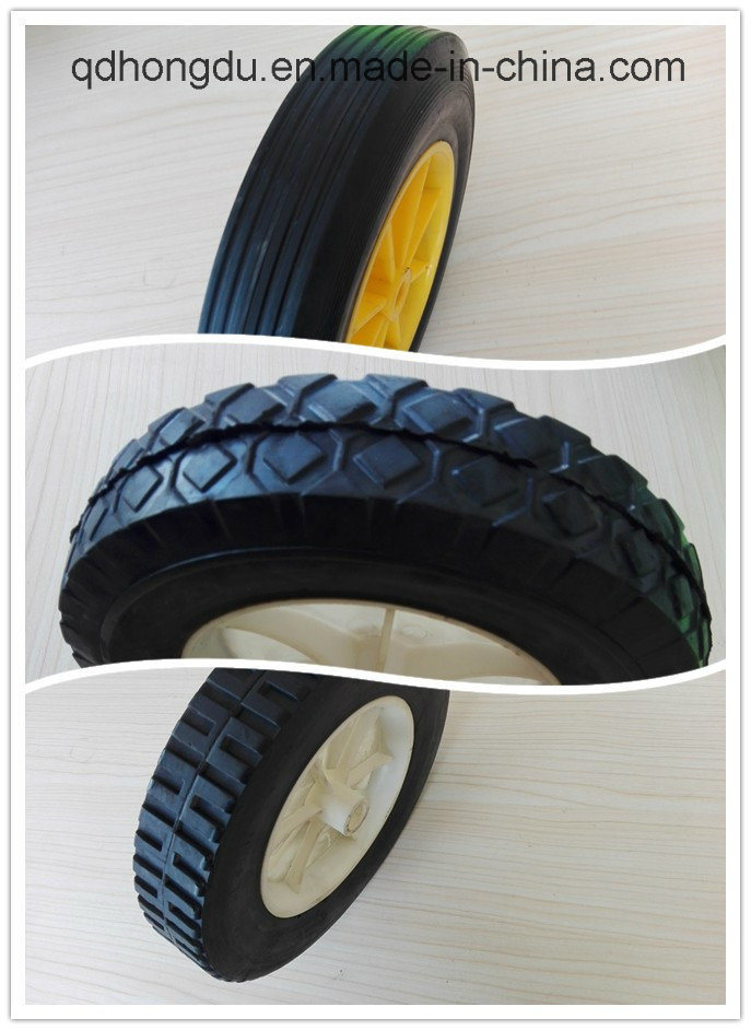 China Manufacturer 8''x1.75 Solid Rubber Wheel